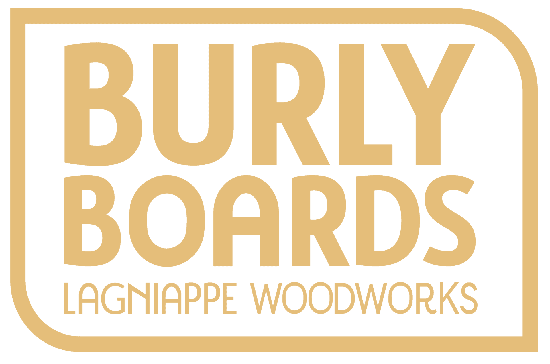 burly boards lagniappe outline gold + trans burly boards lagniappe outline gold + trans