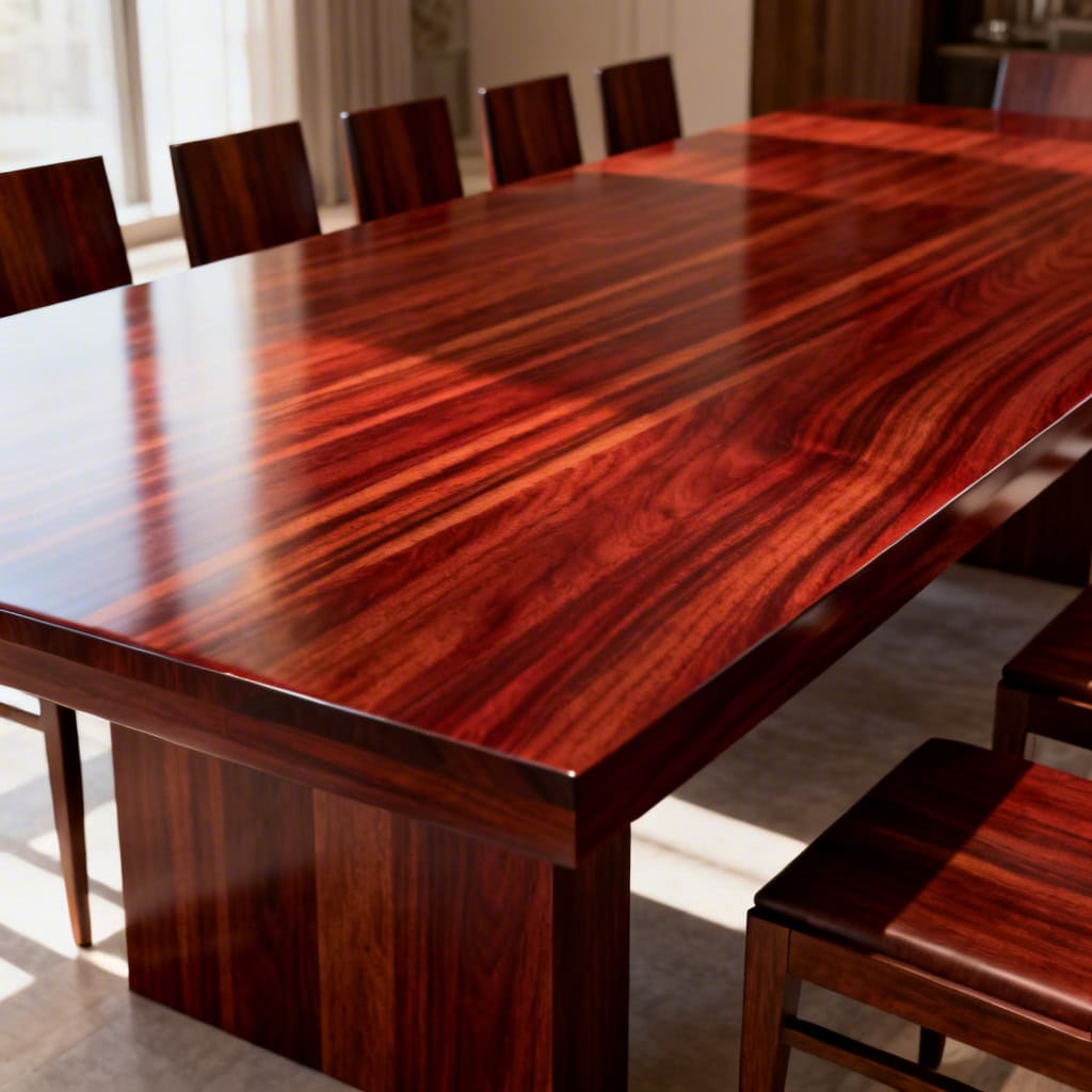 sapele table