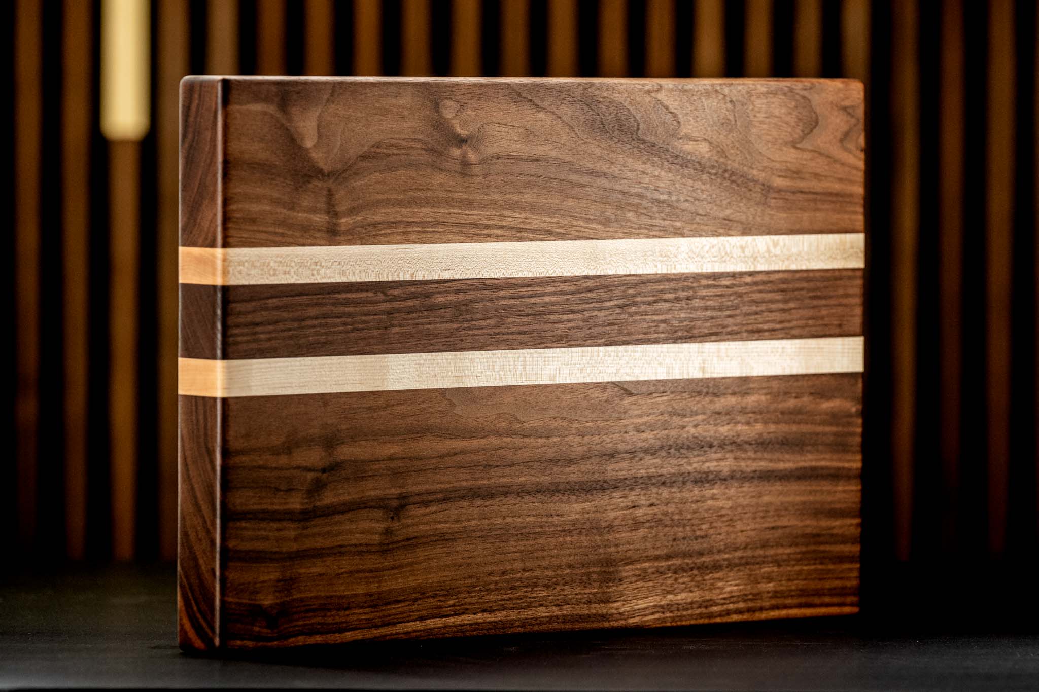 Wooden Cutting Board with Inlay Design 03 06 26 lagniappe 023